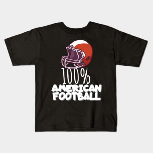 100% American Football Kids T-Shirt